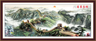长城风景画万里长城