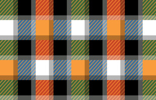 多彩格子图案纹理