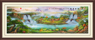 欧式乡村风景油画