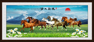 奔马图