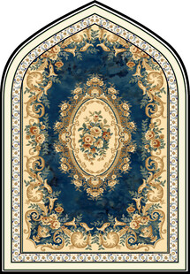 精美华丽的传统花纹地毯