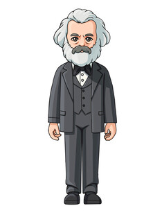 卡通形象马克思