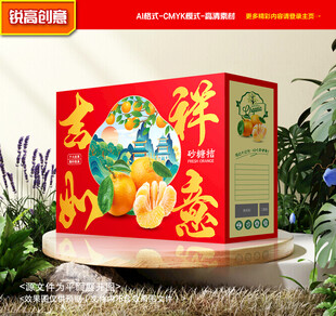 砂糖桔包装 桔子礼盒