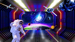 宇宙星空科幻场景