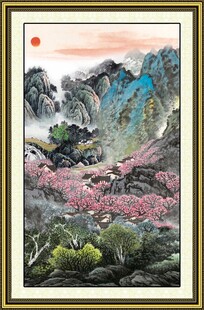 山水画 