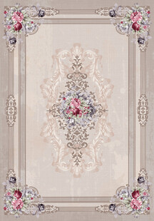 欧式奢华花纹瓷砖图案