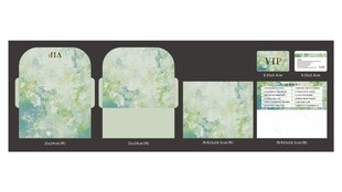 美容会员卡 独立可编辑