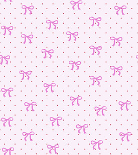 粉色蝴蝶结无缝图案背景