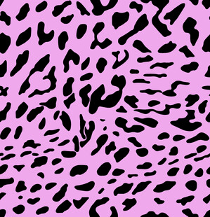 粉色豹纹图案背景