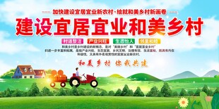 建设和美乡村宣传背景