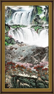 山水风景画