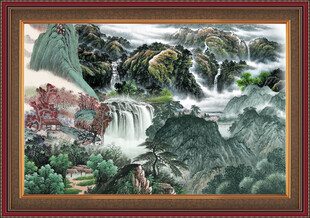 山水风景画 