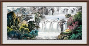巨型山水画