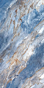 蓝金大理石纹理图案