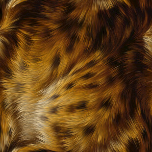 豹纹毛皮纹理特写