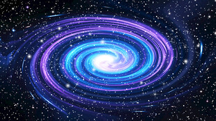 星空宇宙星空绚丽螺旋星系