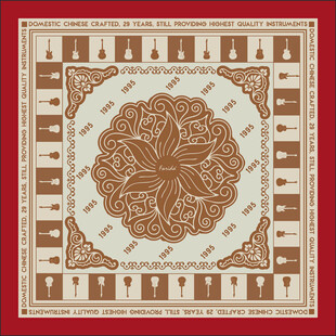 复古几何花纹方形图案