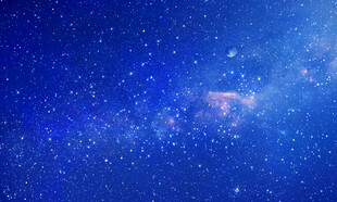 蓝色星空软膜天花灯箱