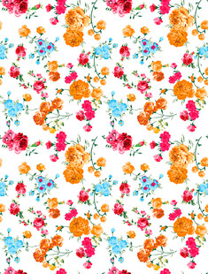 彩色小碎花