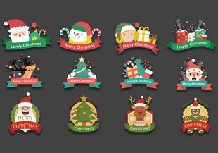 圣诞节贴纸