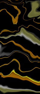 流动黑金抽象纹理图案