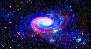 黑色星空背景墙