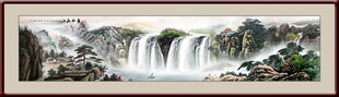 巨幅山水画