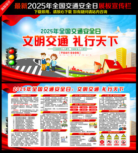交通安全知识宣传栏