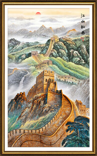 长城玄关装饰画