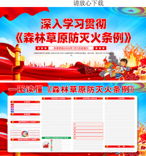 森林草原防灭火条例