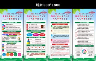 安全生产法宣传周展架