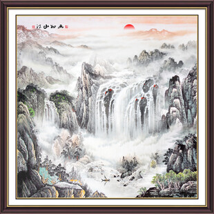 国画山水画