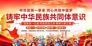 铸牢中华民族共同体意识宣传