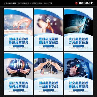 网格化管理展板