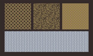 多样金属纹理图案展示