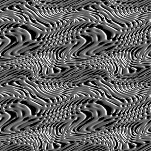 黑白波浪纹理图案