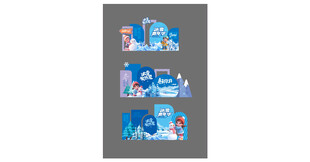 冰雪乐园美陈设计展示