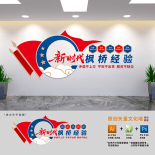 新时代枫桥经验文化墙