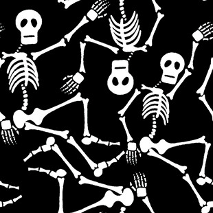 骷髅群舞图案