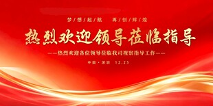 热烈欢迎领导光临指导