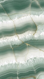 绿白相间玛瑙纹理图案