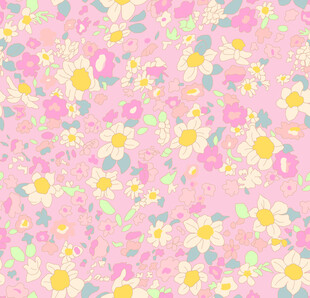 粉色花朵图案背景