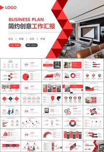 室内设计家装行业装潢装修PPT