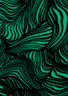 绿黑相间动感条纹图案