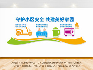 小区安全文化墙