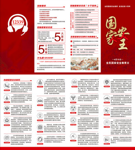 国家安全教育折页