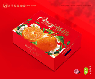 芦柑包装 椪柑礼盒