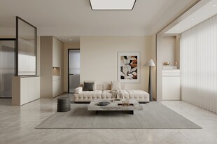 家装客厅餐厅效果图