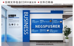 现代企业文化墙