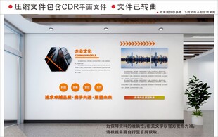 现代企业文化墙